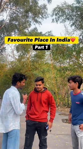 Favourite place in India ❤️ #publicopinion #publicreaction #shorts #youtubeshorts