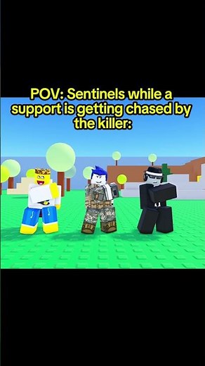 Sentinels be like 😭 | #forsaken #sentinel #roblox #forsakenroblox #animation #memes