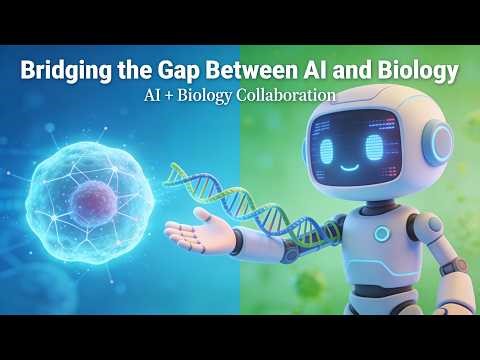 Bridging the Gap Between AI and Biology (13 Minutes)