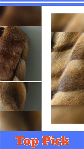 Women's Woven Muskrat Mink Coat with Square Collar Raw Processing