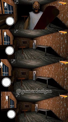 Granny vs extreme mode vs hard mode vs normal mode vs easy mode 📳! granny shoked 🤯! #granny #shorts