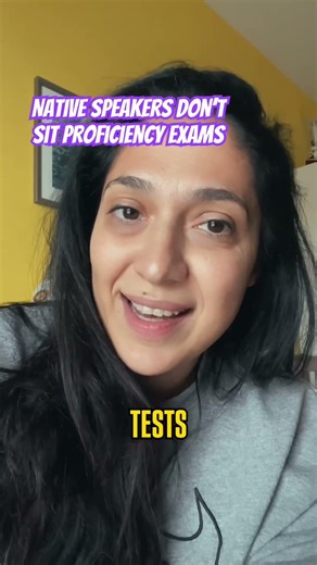 Do native speakers need to sit proficiency exams to show their level of English? Or not?