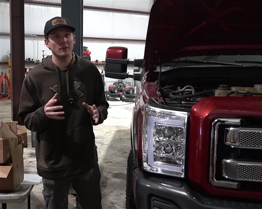 The coolest 7.3L Powerstroke we have ever worked on! #powerstroke #engine #diesel