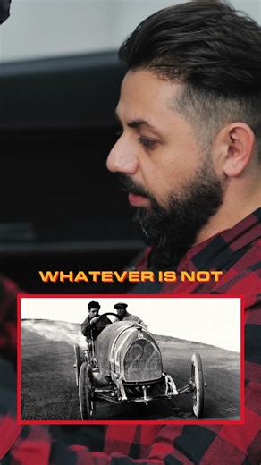 Enzo Ferrari built car for the track