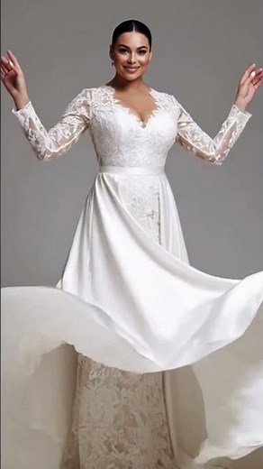 GORGEOUS WEDDING DRESSES 👰‍♀️✨ Vestidos de Novia Elegantes y Soñados 💍 #fashion #outfitconsira #moda