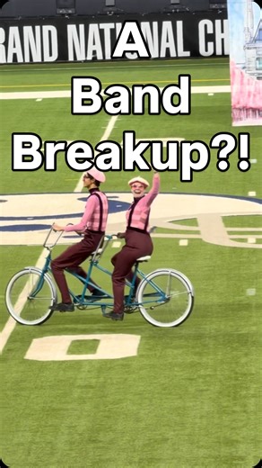 A Westfield HS band breakup story (I think.) plus a guy on an accordion. #bandkid #boa #bicycle | Thebandmom