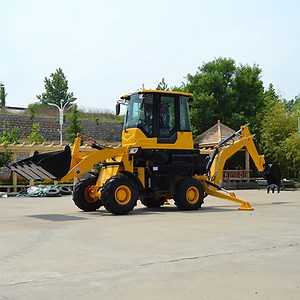 [Hot Item] Wheel Backhoe with Powerful Hydraulic System for Efficient Material Handling Backhoe Loader