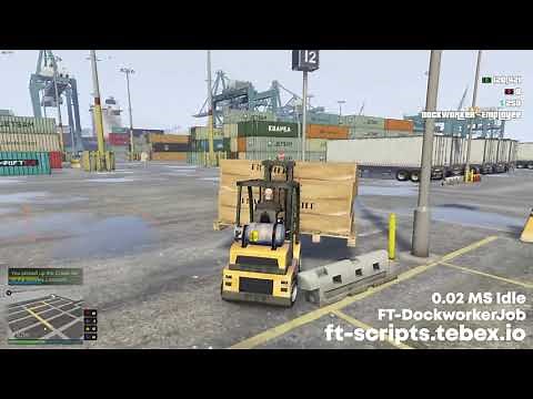 FiveM Dockworker Job [ENG]