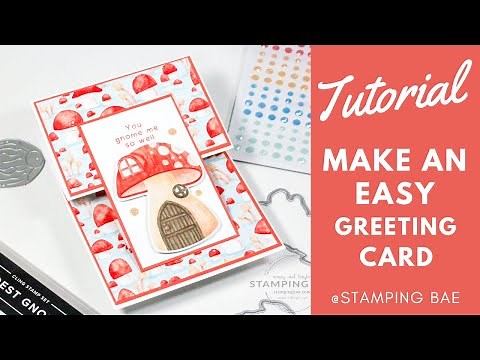 DIY: Make an Easy Greeting Card