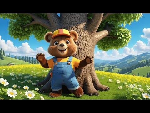🐻 Bear Climbs a Tree | Fun Kids Nursery Rhyme & Baby Song