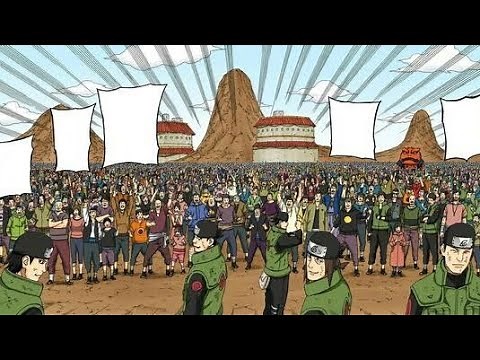 Naruto Returns to the Leaf Village after Defeating Pain || Ultra HD