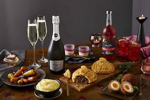 Morrisons has unveiled its indulgent Valentine's Day three-course meal deal