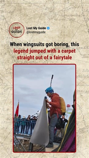 This page follows people who push past the edge Frédéric Fugen is a French skydiver and wingsuit pilot from Annecy, France, and a member of the Soul Flyers team. He has completed 18,000 skydives and 1,500 BASE jumps, making him one of the most experienced flyers in the world. In this video, filmed in Zhaotong, China, Fugen jumps using a carpet instead of a wingsuit. After years of flying with high-tech gear, he chose to do the opposite and remove the technology. Before this jump, he had already