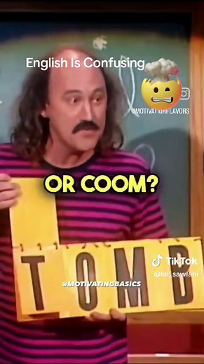 English Is Confusing: Understanding Words like Bomb, Tom, Tomb, and Comb