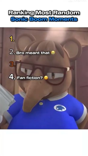 ranking most random sonic boom moments