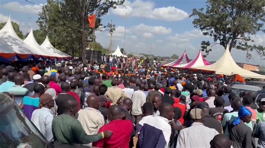 UPDATE: Winnie and Raila Jr. meet locals at Kamukunji Grounds, days after ODM's meeting there. | Channel 7 News