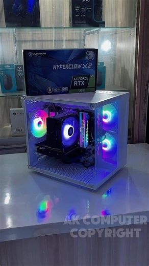 Build a White PC with RTX 3050 and AMD Ryzen 5 5600X