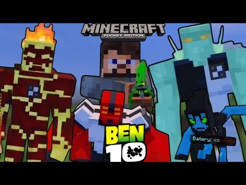 The Best BEN 10 Mod For Minecraft PE 1.21+⚡