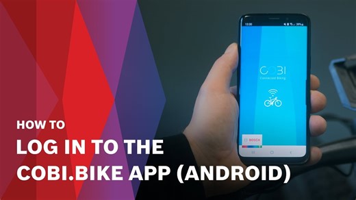 How to | Log in to the COBI.Bike app (Android) - Videos