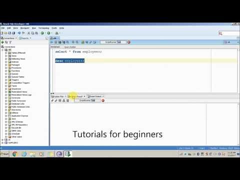 How to export Column Names from Oracle Table to Excel Sheet