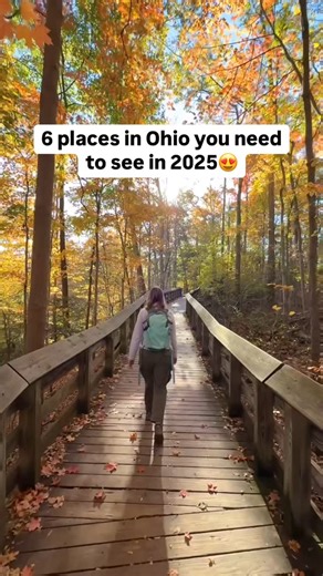 𝗧𝗿𝗲𝘃𝗼𝗿 & 𝗥𝗶𝗹𝗲𝘆 𝗛𝘆𝗸𝗲𝘀 | 𝗘𝘅𝗽𝗹𝗼𝗿𝗶𝗻𝗴 𝗢𝗵𝗶𝗼 & 𝗕𝗲𝘆𝗼𝗻𝗱 on Instagram: "🚙Add these places to your 2025 bucket list! 📲Send this to the friends you want to explore Ohio with next year! 🌰Ohio is full of epic adventures and beautiful scenery, but most people don’t know where to go to find it! We have spent the past year finding some of the best hidden gems in the buckeye state to inspire your bucket list next year. 🥾Whether you are looking for an epic hike, short walk th