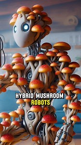 Researchers Created BioHybrid Mushroom Robots! #fbreels #reelsfacebook #robots #mushrooms #science #Technology #TechNews #biology #mushroomsociety #fungi #scienceexperiments #robotics #FutureTech #mycology #news #Hybrid | Spore n’ Sprout