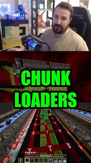 Chunk Loaders! #minecraft #minecrafttutorial #minecraftbuilding #minecraftmemes #gaming #neythox