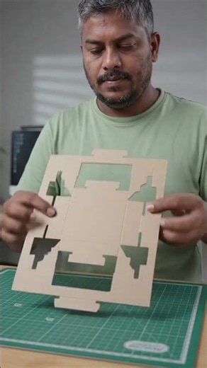 DIY Foldable Cardboard Laptop Stand 💻📦 | Strong, Easy & Budget-Friendly! #Shorts
