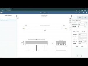 RISACalc: Composite Steel Beam Design