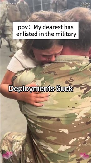 My dearest has enlisted in the military #Enlist in the military #soldier #farewell #funny #fyp