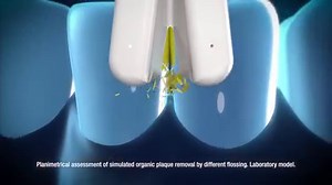 Introducing the NEW DenTek® Cross Flosser floss picks! Hugs teeth to remove 80% more plaque from between teeth than the leading rolled floss (laboratory study). | DenTek Oral Care