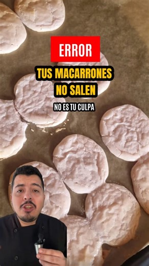 Tus macarrones no salen… y no es tu culpa. Descubre por qué #Macarrones #Reposteria