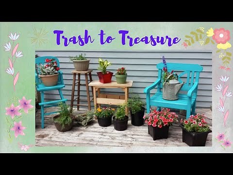 Repurposed Trash & Junk ; Trash to Treasure ; DIY Ideas #neldascrafts #trashtotreasure