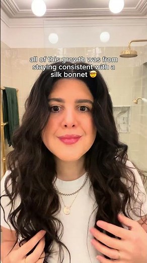 SILKE London | Hair Growth From Silk Bonnet Consistency
