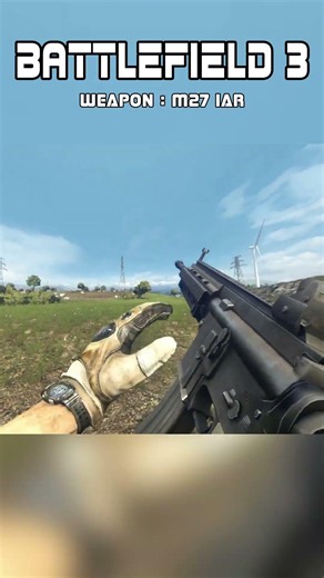 Battlefield 3 M27 IAR VS MWIII M4 Reload #callofduty #shorts #gaming #battlefield3