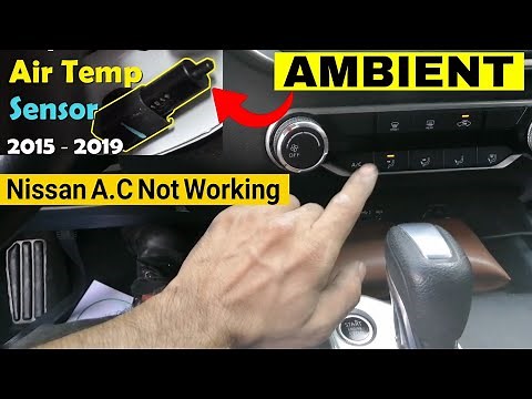 Nissan Altima A.C Not Working || problem Ambient Sensor wiring
