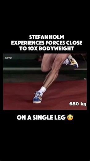 Dr. Ben Moxness | Jump Training & Athletic Performance on Instagram: "Stefan Holm had an Achilles tendon that was 4x stiffer than the average male and required a force of 1.8 tons (nearly 4000lbs) to stretch just 1cm during a maximal contraction in a dynamometer. Because of this, he requires MASSIVE ground reaction forces to deform his tendon (this also helps explain why he only had a 23in standing vertical). When you account for the moment arm of the GRF, he’s probably stretching his Achilles 1