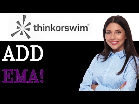 How To Add Ema On Thinkorswim (2025)