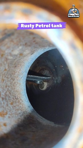 19 reactions | Rusty Petrol tank Honda Stunner bike . . . #explorepage #bikerepair #tankclean #reels #bikemechanic #repair | bikerz world service | Facebook