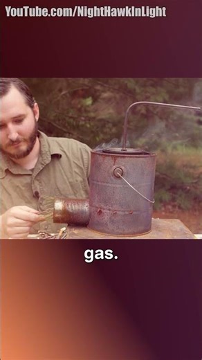 Easy Wood Gas Generation