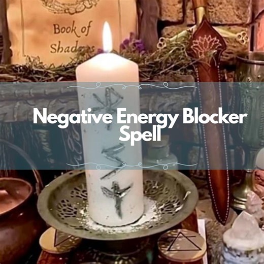 Negative Energy Blocker Spell – Shield Your Aura, Block Toxic Influence & Restore Inner Peace – Same Day Casting - Etsy