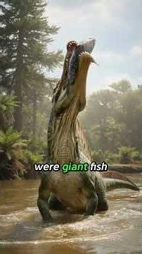 Bigger Than T-Rex, Lived in Water and Hunted Like a Giant Crocodile 🦕🌊