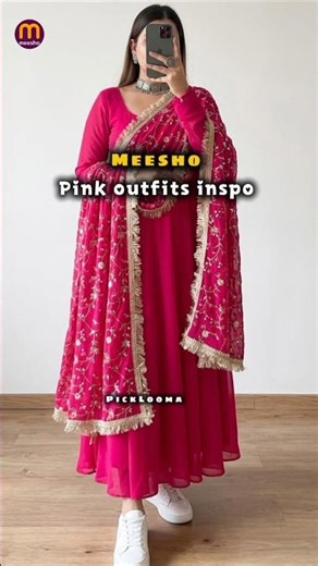 Pink Outfits Inspo #short #outfitinspo #fashionstyle #meesho #outfitideas #dress #trending #viral
