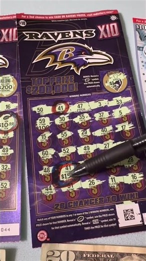 I JUST WON $135 FROM THE SCRATCH OFF TICKETS!