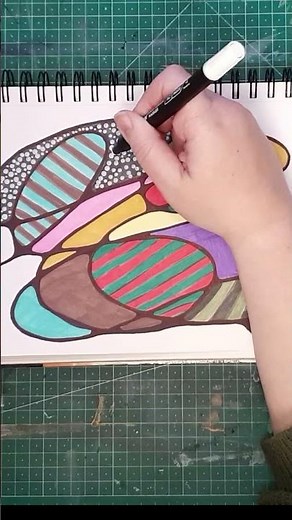 Easy & Fun White Dot Details / Relax & Draw