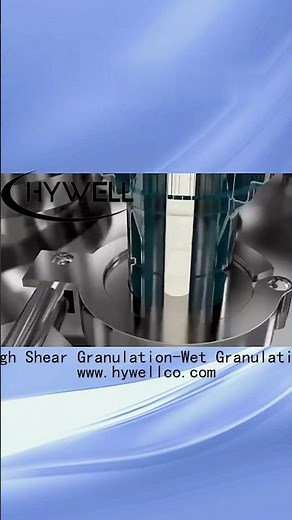 High Shear Granulation – Wet granulation by High speed granulator