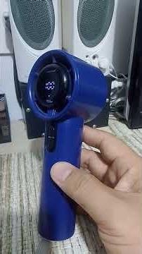 Speed Mini Handheld Fan USB Rechargeable Strong Wind Portable Fan