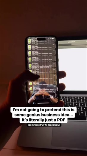 Learn the “PDF Method” business in my profile info 📂