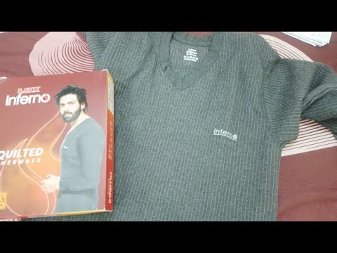 Unboxing Lux Inferno, India's #1 Thermal, Quilted Thermals, Cotton Polyfill | Unboxaroo