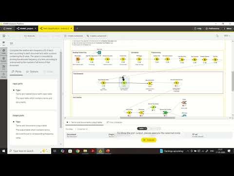 Text Classification (KNIME)